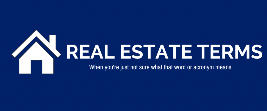 Real estate terms website banner